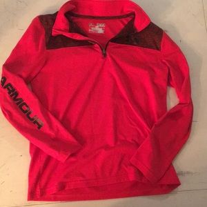 Under armour zipper pull over